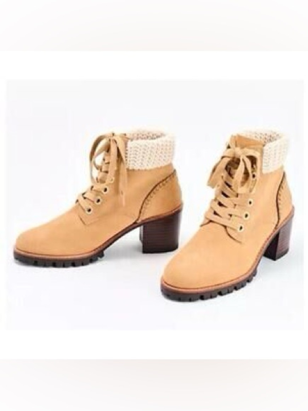 Jack Rogers Harper Hiker Knit Boots Size 9.5 NIB